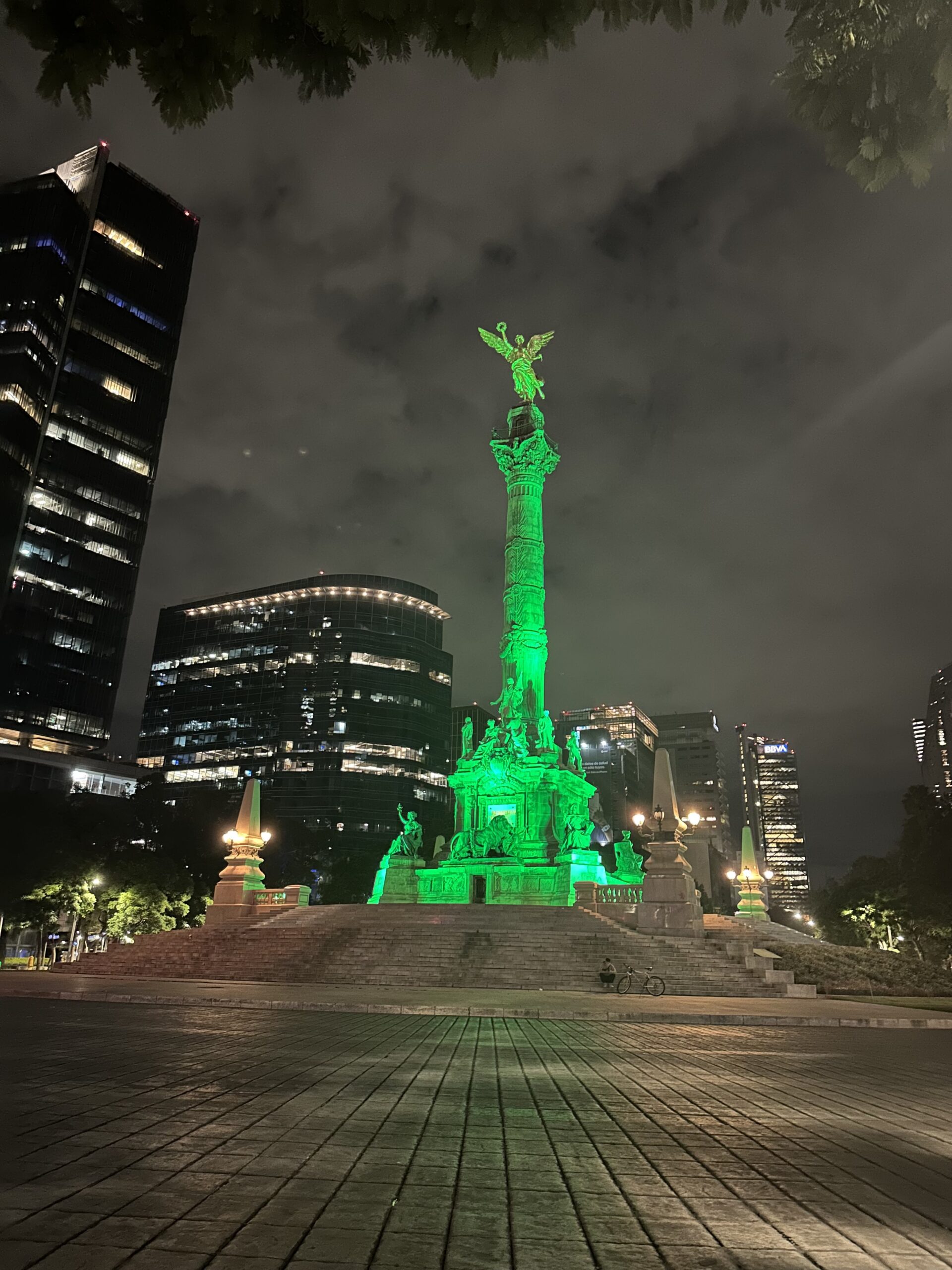 Angel de la independencia símbolo de libertad